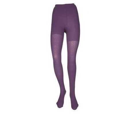 As Is Sculptz Animal Pattern Opaque Shaping Tights - A235969