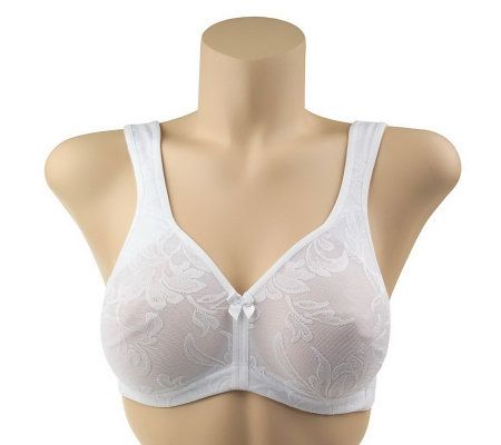 Breezies Seamless Lace Soft Cup Bra with UltimAir - A0470