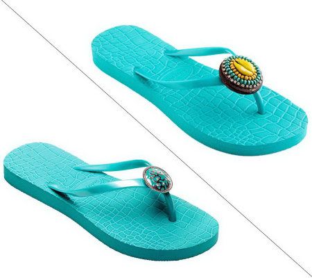 Lindsay Phillips Jordi Turquoise Switchflop Flip Flops - A326770