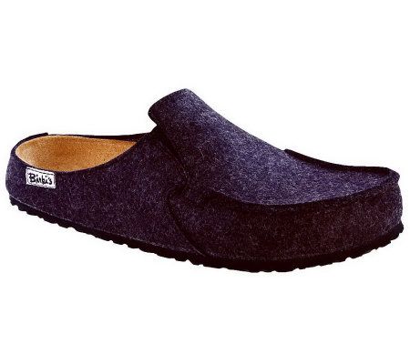 Birkis Mens Skipper Felt Clogs - A327070