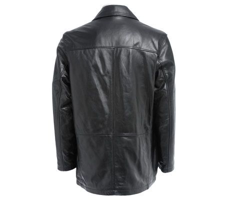 Excelled Mens New Zealand Lamb Classic CarCoat