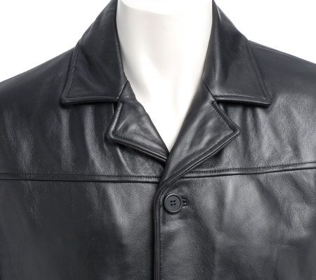 Excelled Mens New Zealand Lamb Classic CarCoat