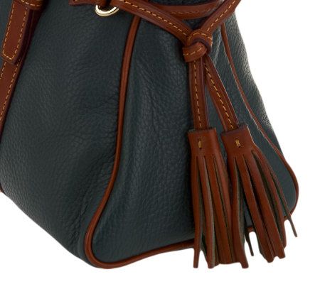 Dooney & Bourke Dillen Leather Domed Buckle Satchel