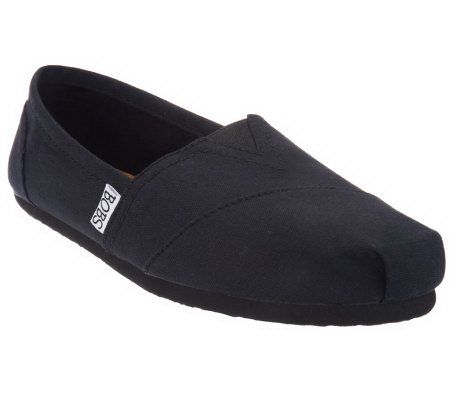 Skechers Bobs Canvas Lightweight Slip-on Shoes - A232971