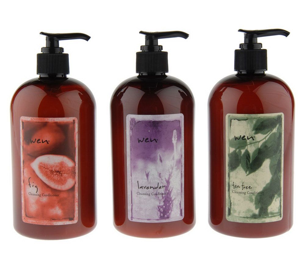 Wen By Chazdean Cleansing Conditioner Trio 16oz On Popscreen