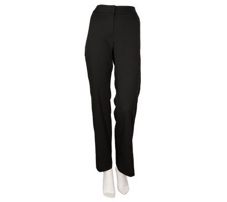 Kelly by Clinton Kelly Ponte Knit Pants - A213872