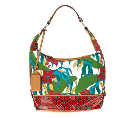 Tignanello Large Shopper with Braided Handle & Zip Closure - A224172