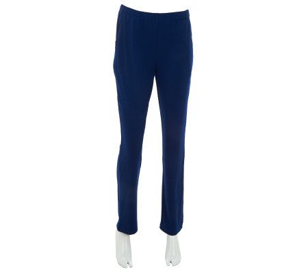 Quacker Factory DreamKnit Side Pocket Pants - A228872