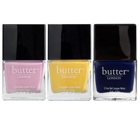 butter LONDON Rock & Roll Racing Stripes Trio - A230972