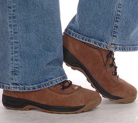 Ryka Water Resistant Suede Lace-up Comfort Boots