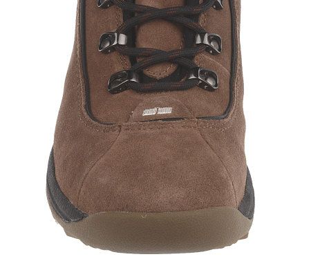Ryka Water Resistant Suede Lace-up Comfort Boots