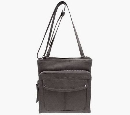 Perlina Victoria Leather Crossbody Bag - A325472