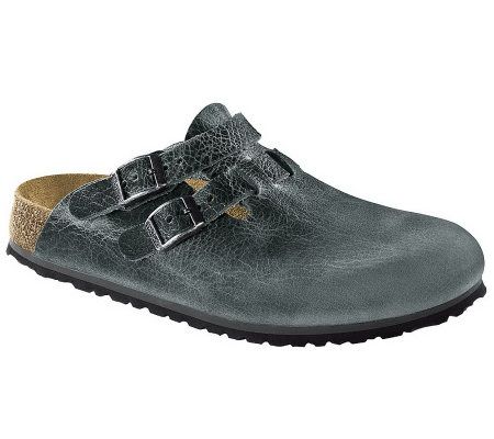 Birkis Womens Kay Leather Clogs - A326872