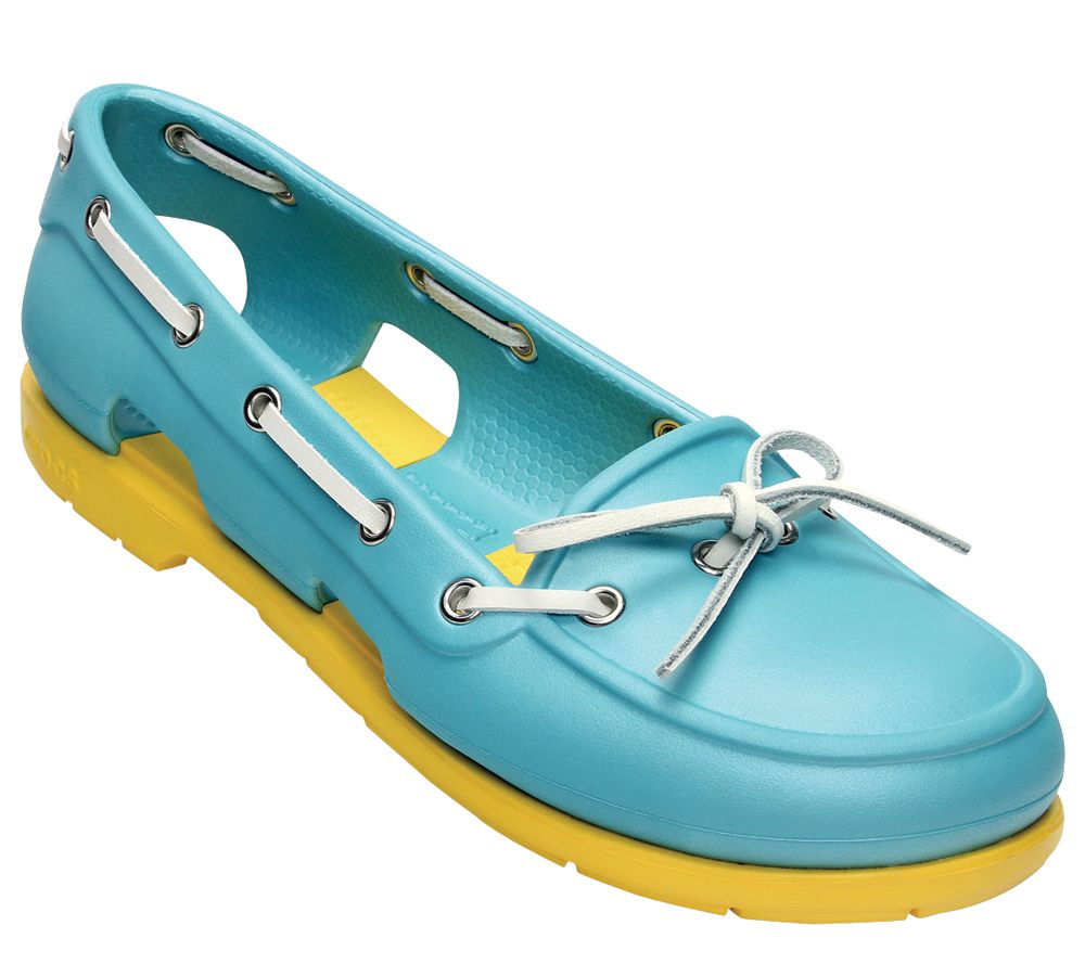 Crocs Womens Beach Line Boat Shoes - A327872