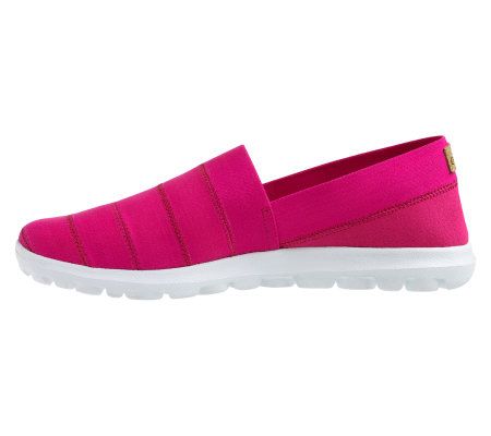 Skechers GOwalk Oasis Slip-on Shoes with Stitch Detail
