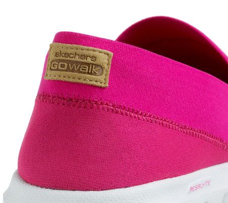 Skechers GOwalk Oasis Slip-on Shoes with Stitch Detail