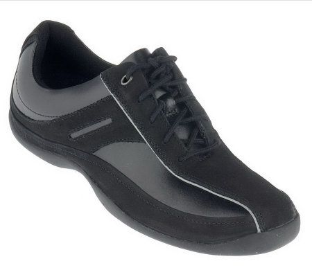 Clarks Val Leather Lace-up Comfort Casual Walking Shoes - A41073