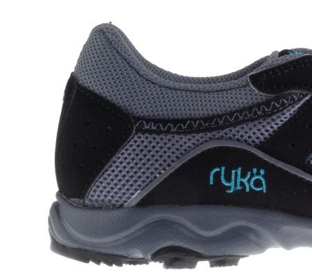 Ryka Fabric & Mesh Slip-on Walking Shoes w/Center Goring