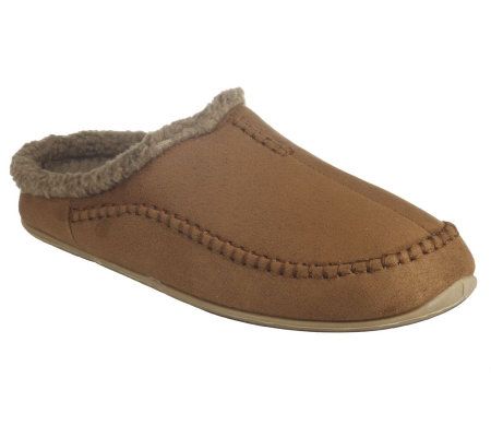 Deer Stags Slipperooz Mens In/Outdoor Microsuede Clog Slipper - A217074