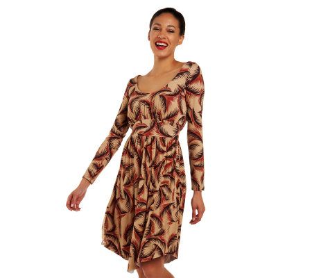 RP by Rachel Pally Knee Length Banded Waist Knit Dress - A226474