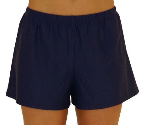 Fit 4 U Separates Navy Boxer Swim Bottoms - A323874