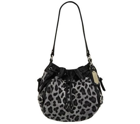Tignanello Suede Drawstring Shoulder Bag - A226375