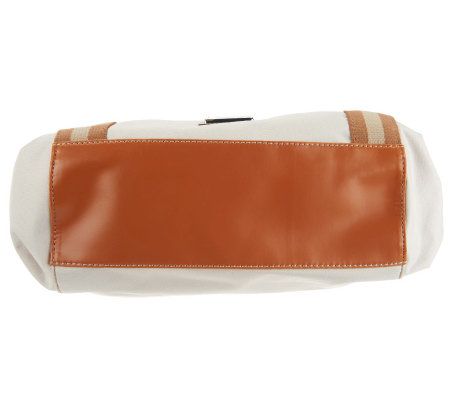 Tyler Rodan Nylon Tote Bag with Front Zipper