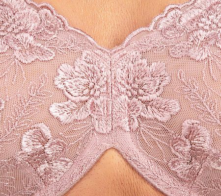 Breezies Set of 2 Lace Eclipse Underwire Bras with UltimAir