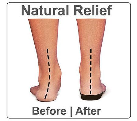 Orthaheel Relief 3/4 Length Orthotic Shoe Insert Twin Pack