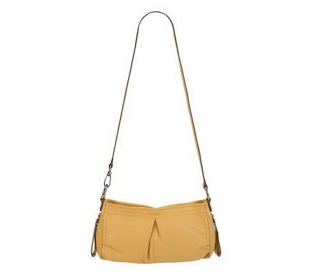B. Makowsky Glove Leather Zip Top Convertible Shoulder Bag - A221276