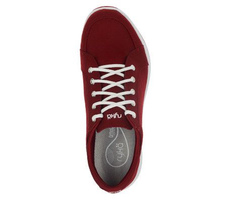 Ryka Canvas Lace-up Comfort Shoes