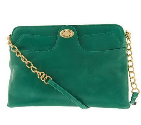 Hobo Leather Farrah Shoulder Bag with Chain Detail - A232176