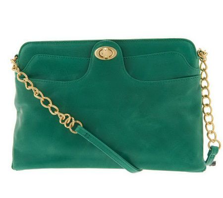 Hobo Leather Farrah Shoulder Bag with Chain Detail - A232176