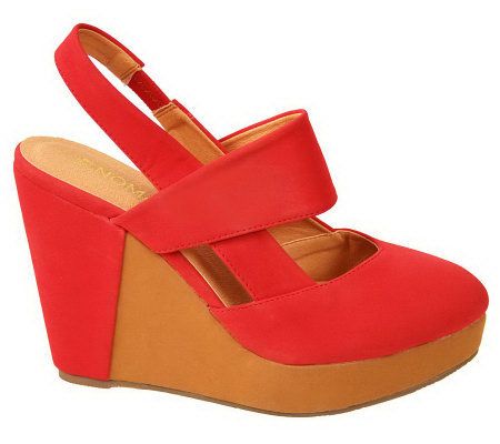 Nomad Womens Melrose Hi Wedge Sandals - A327476