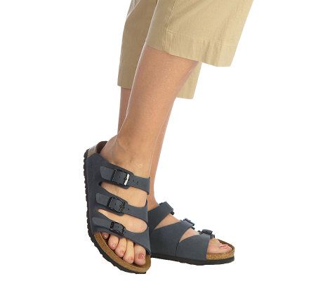 Birkis Marseille Adjustable Three Strap Comfort Sandals