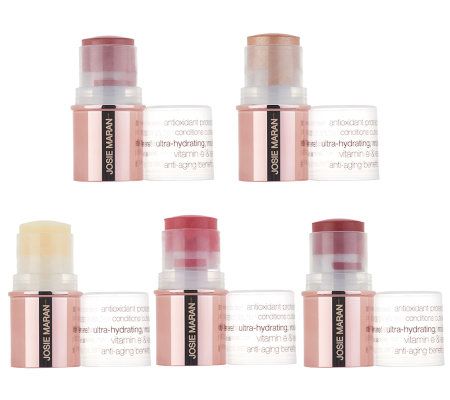 Josie Maran Ready Argan Oil Set of Five Color Sticks - A226177