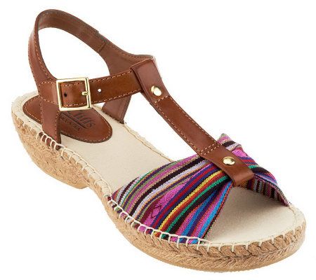 Cliffs by White Mountain Cheerio T-Strap Espadrilles - A232077