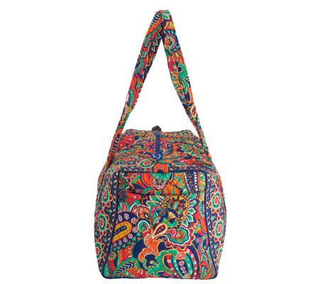 Vera Bradley Signature Print Double Handle Large Duffel
