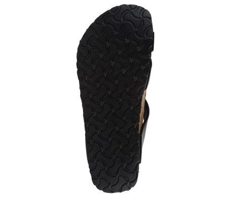 Birkis Two-tone Heart Accent Thong Sandals