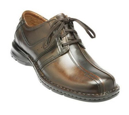 Clarks Mens Touareg Leather Lace-Up Shoes - A169579