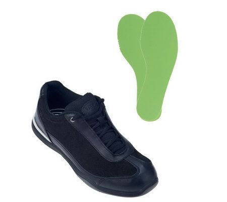 Weil by Orthaheel Balance OrthoticLeather Sneakers