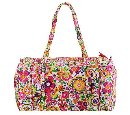 Vera Bradley Signature Print Double Handle Large Duffel