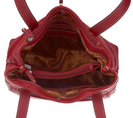 Tignanello Pebble Leather East/West Shopper