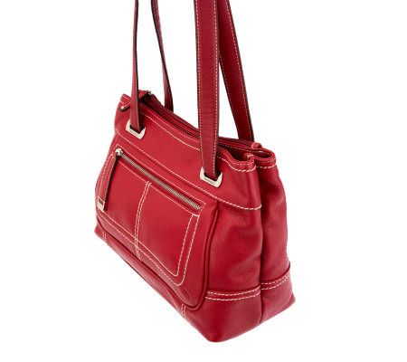 Tignanello Pebble Leather East/West Shopper