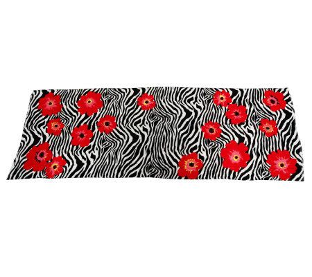 Joan Rivers Wild Poppies Scarf