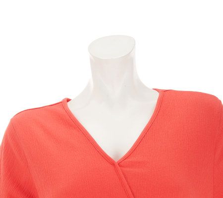 Denim & Co. Short Sleeve Knit Gauze Maxi Dress with Smocking