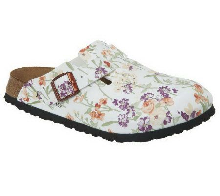 Papillio Simply Flower Clogs w/ Adj. Buckle - A222780
