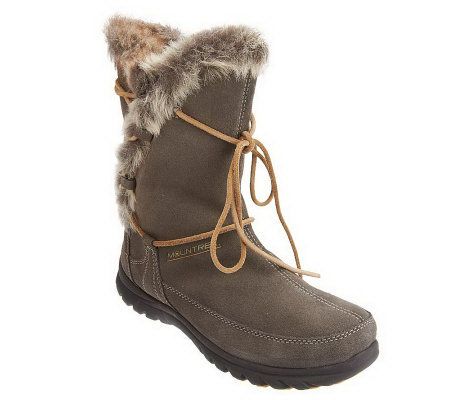 Mountrek Ellie Lodge Water Resistant Suede Boots - A227180
