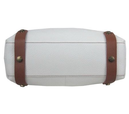 orYANY Leather Aquarius Colorblock Tote