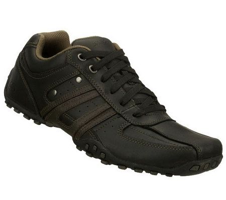 Skechers Mens Citywalk Trojo Lace-Up Casual Oxfords - A324080